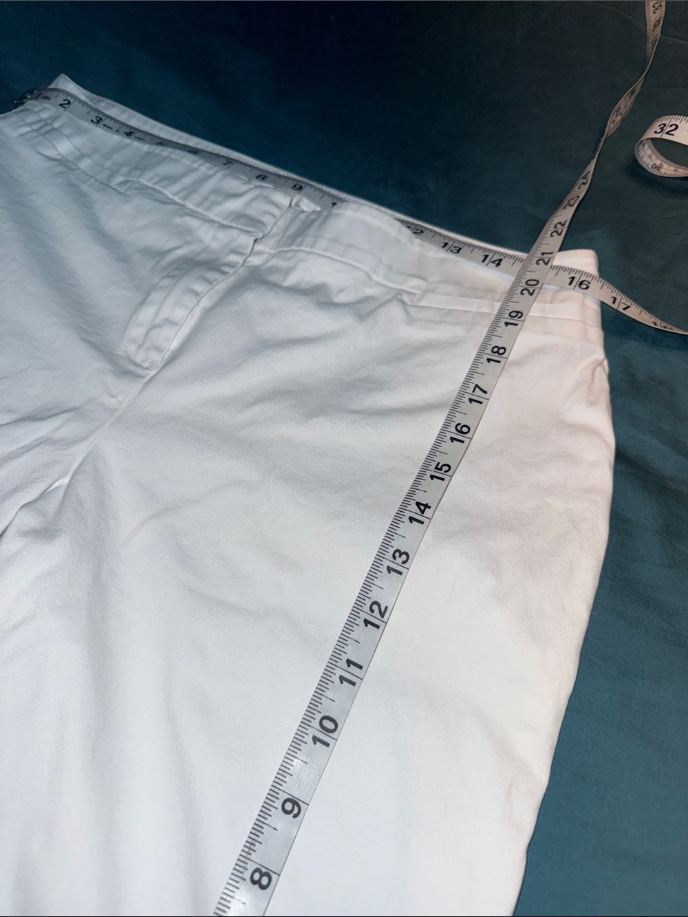 Chico's White Bermuda Shorts - Picture 5 of 6